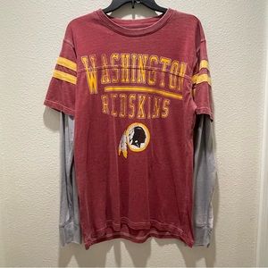 NFL Washington Redskins Long Sleeve Shirt Size Medium